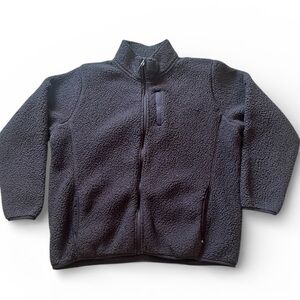 Eddie Bauer Charcoal Fleece Jacket